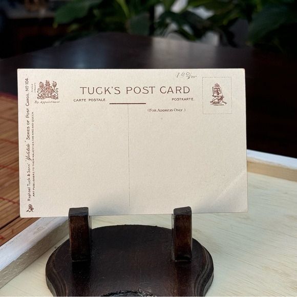 1907 Peace & Goodwill in Your Heart This New Year Celebration Antique Postcard - Picture 6 of 8